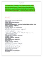 USMLE STEP 1 EXAM LATEST EXAM 2025  2026   SOLVED QUESTIONS &  ANSWERS VERIFIED 100%  GRADED A+