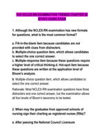 THE NCLEX-RN EXAMINATION TRENDS CHAPTER 28  STUDY GUIDE EXAM
