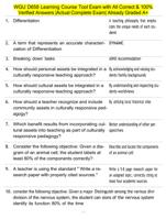 WGU D658 Learning Course Tool Exam with All Correct & 100% Verified Answers |Actual Complete Exam| Already Graded A+