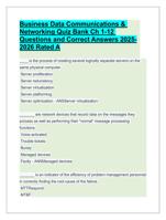 business data communications and networking