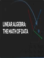 Linear Algebra Fundamentals: Vectors, Matrices, Transformations