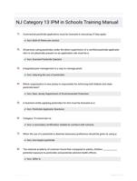 NJ Category 13 IPM in Schools Training Manual
