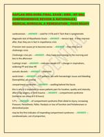KAPLAN MED-SURG FINAL EXAM | KMS / KP MS2 COMPREHENSIVE REVIEW & RATI