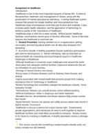 Improving Health Outcomes Through Integrated Care  health care