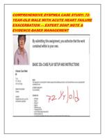 COMPREHENSIVE DYSPNEA CASE STUDY: 72-YEAR-OLD MALE WITH ACUT