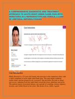 A COMPREHENSIVE DIAGNOSTIC AND TREATMENT  APPROACH TO ACUTE RIGHT-SID