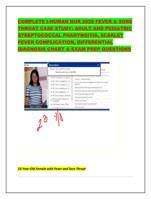 COMPLETE I-HUMAN NUR 2026 FEVER & SORE THROAT CASE STUDY: AD