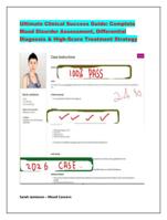 Ultimate Clinical Success Guide: Complete Mood Disorder Assessment,