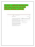 ATI TEAS 7 COMPLETE REVIEW 2026  HIGH-YIELD PRACTICE FOR MATH