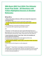 NRA Basic RSO Test 2024: The Ultimate Exam Prep Guide  80 Questio