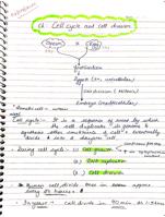 Ranker choice notes Cell Cycle & Cell Division (Class 11 NEET Biology)