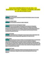 OAR Oregon Psychology, Behavioral Health Jurisprudence Exam Guide 2026