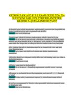 Oregon Board of Cosmetology Law & Rule Exam Guide | (2026)