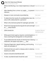 New york state exam review 2026 | questions and answers | graded A+