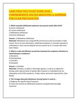 CARN PRACTICE STUDY GUIDE 2026 | COMPREHENSIVE SOLVED QUESTION