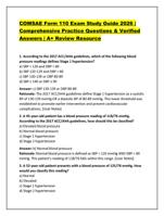 COMSAE Form 110 Exam Study Guide 2026 | Comprehensive Practic