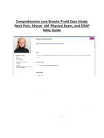 I Human Brooke Pruitt 30 Year old Woman Reason For Encounter Neck Pain