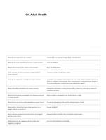 WGU D444 Adult Health 1 Exam 2025/2026 Questions And Correct Answers